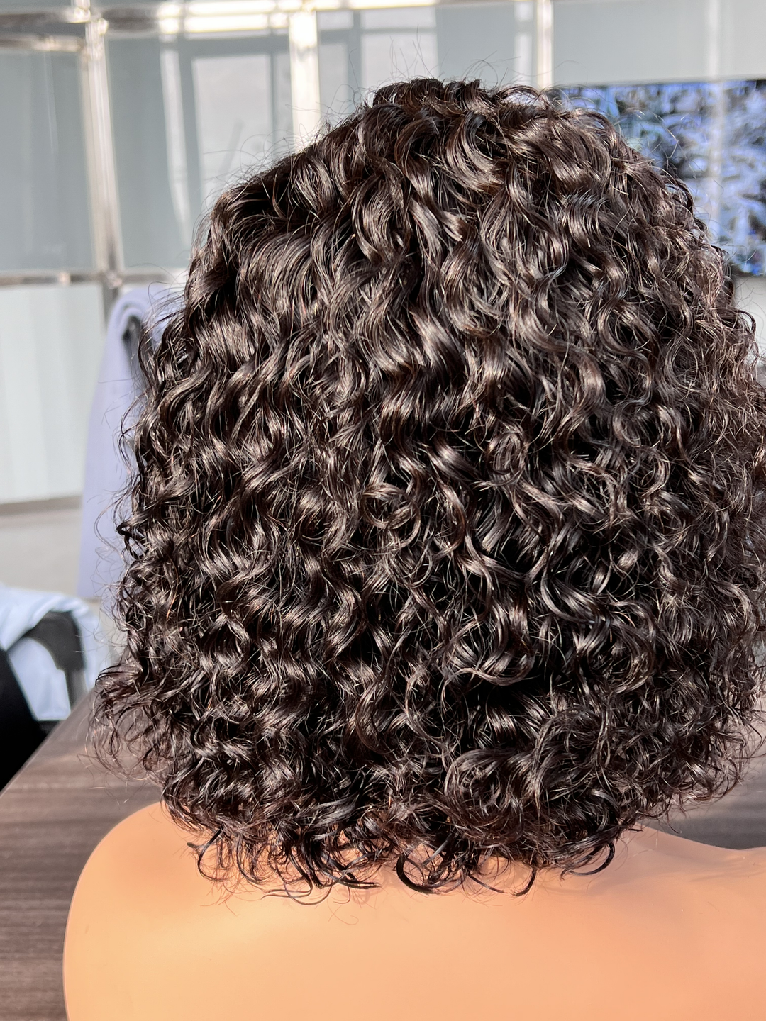 Lumiere 13X4 HD Lace Wig Highlight Water Wave Bob Wig Human Hair Transparent Lace Frontal Wigs  For Women HDZ