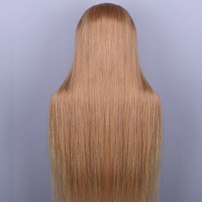Glueless Highlight Color P4/30 Deep Wave Lace Front Wig Pré plumé avec des cheveux de bébé