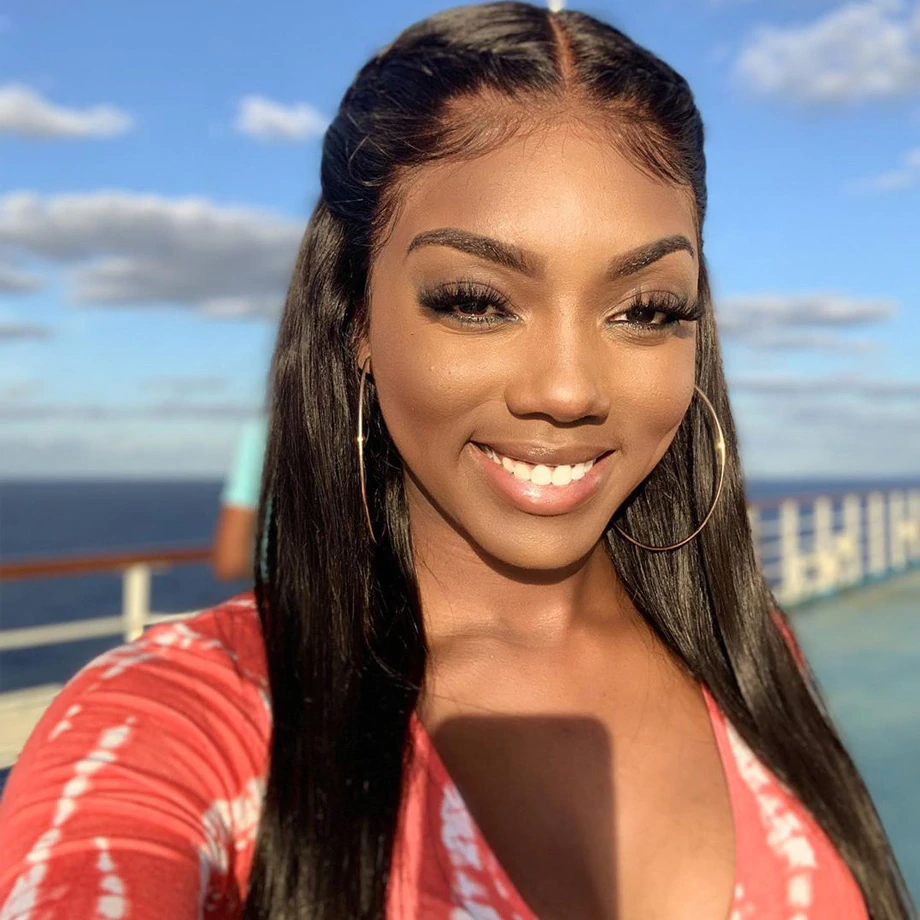 Straight 4 Bundles With Closure 6x6 lace 100% virgin human hair