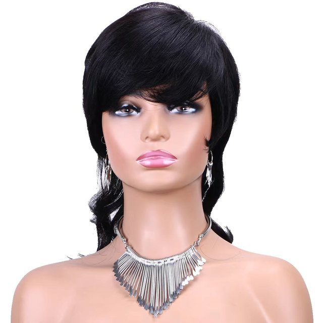 Droite Pixie Coupe Court Bob 13X1X4 T Partie HD Dentelle Perruques de Cheveux Humains Pour Les Femmes