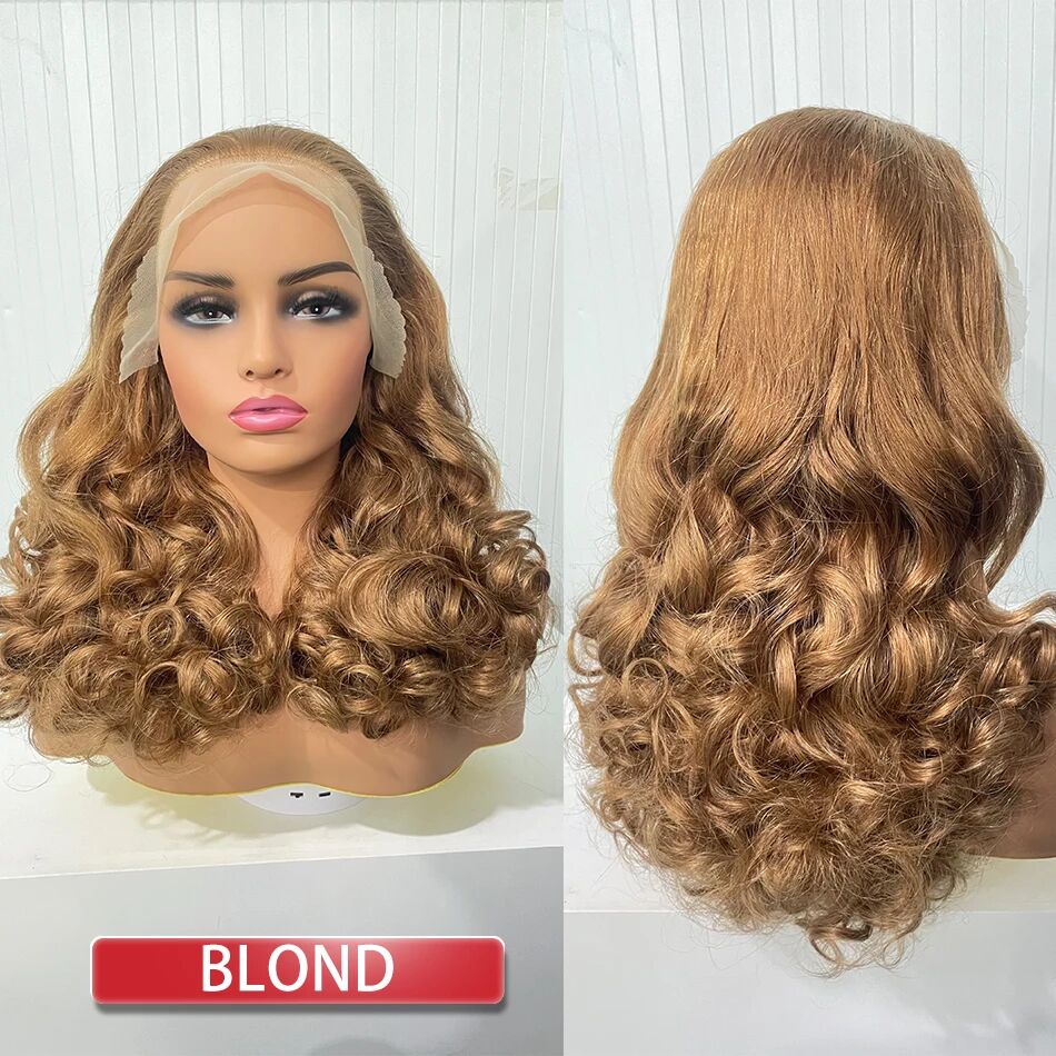 Customized 250% Density 13x4 HD Lace Natural Black 99j Burg Brown Human Hair Lace Frontal Wig | Lumiere
