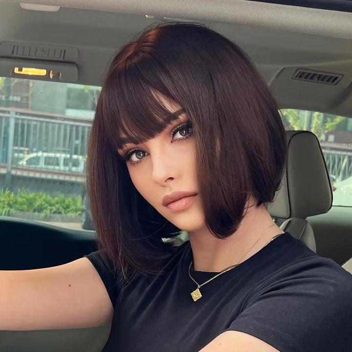 Naturel noir 13 x 4 x 1 partie latérale dentelle bouclée courte Pixie Cut Bob pour les femmes noires