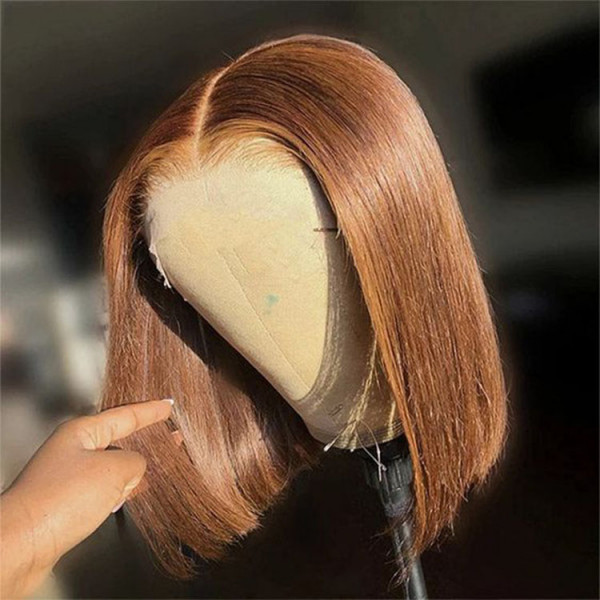 Colored Bob Wigs 13x4 Lace Front Wigs Straight Human Hair Wig For Women | Lumiere