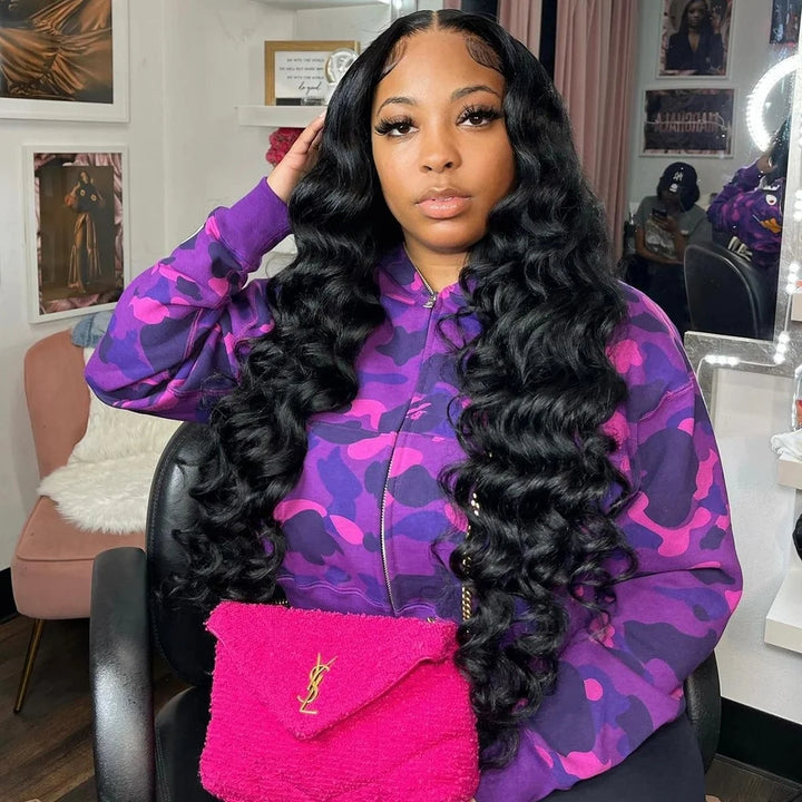 Lumiere Loose Wave Easy To Wear Glueless Wigs Human Hair Pre-cut for Beginners 4x6 HD Lace Wigs Human Hair