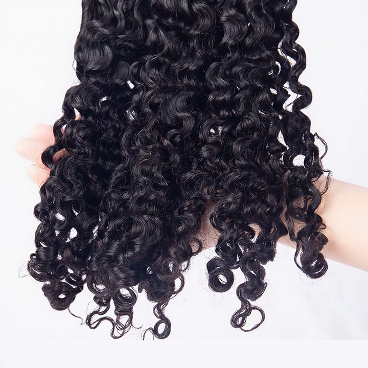 Lumiere 15A Burmese Curly Hair 3 Bundles Virgin Human Hair Burmese Extensions For Full Head