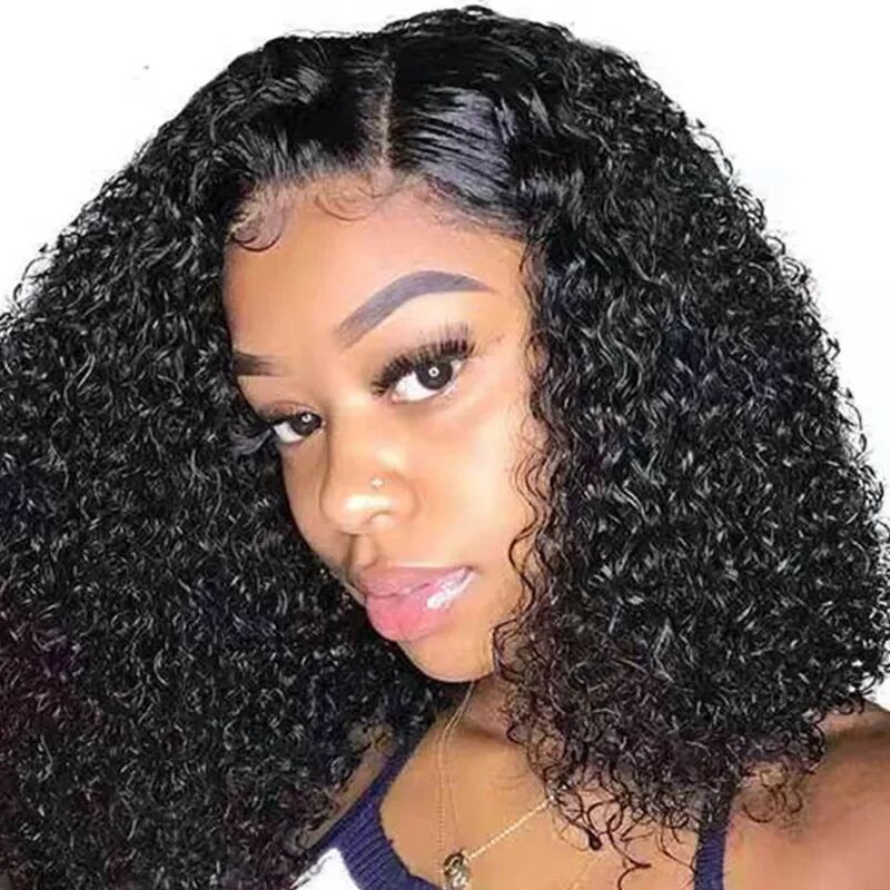 P4/30 Couleur Kinky Curly 13X4 Lace Frontal Bob