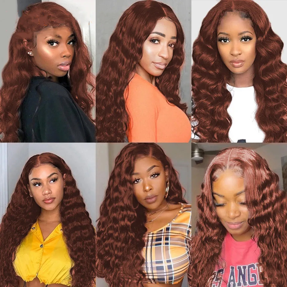 #33 loose deep 4 Bundles Brazilian Remy Human Hair(No Code Need)