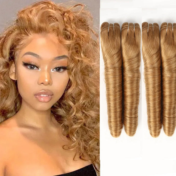 #27 Loose Wave 4 Bundles Brazilian Remy Human Hair