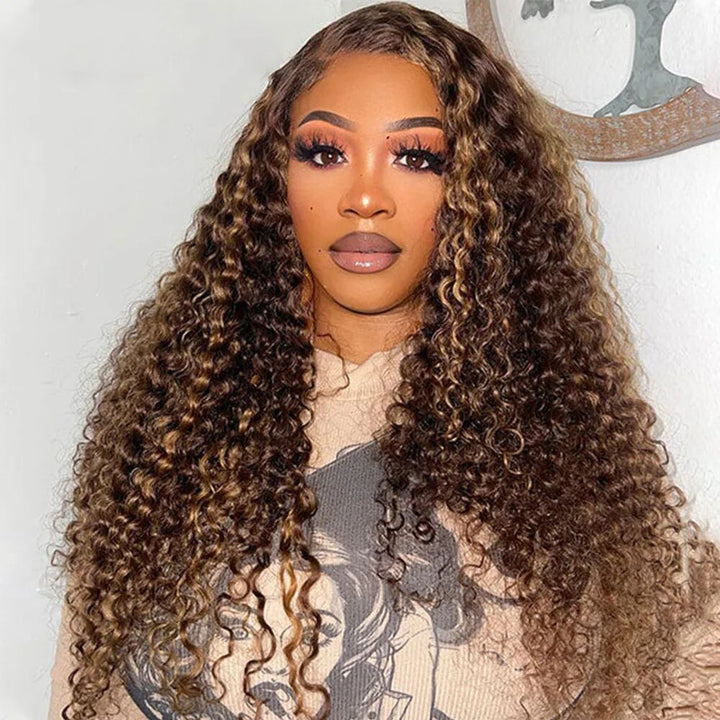 Customized 13x4 Lace Front Brazilian Wigs 250% Density Sexy Women Waves Wigs Human Hair | Lumiere