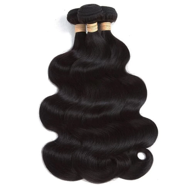lumiere 3 Bundles Body Wave Brazilian Virgin Human Hair Extension 8-40 inches
