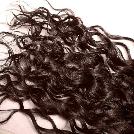 Brown Bundles Color #4 Brown Water Wave Human Hair Bundles 1 piece Human Hair Brazilian Unprocessed Virgin Hair (No Code Need)