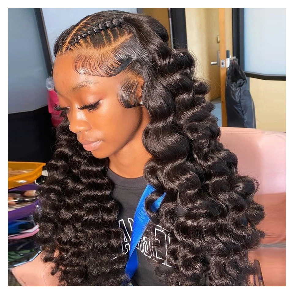 Lumiere Easy To Wear Glueless Wigs Human Hair Deep Wave 4x4 & 5x5 HD Pre-cut Lace Wig