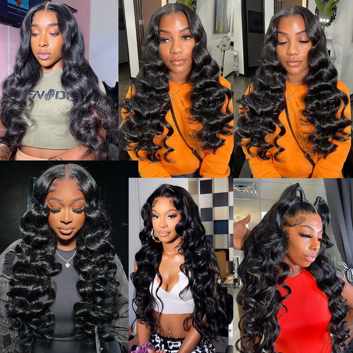 Lumiere Loose Wave Easy To Wear Glueless Wigs Human Hair Pre-cut for Beginners 4x6 HD Lace Wigs Human Hair
