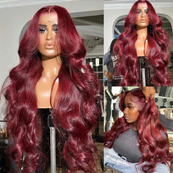 #99J Body Wave 13x4 Lace Frontal 180% Density Wigs For Women