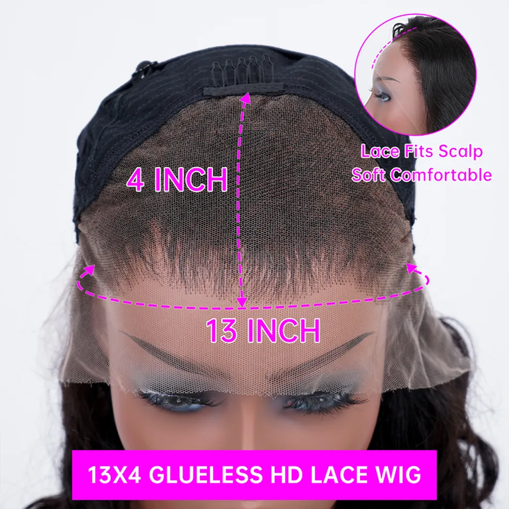 Red Bundles #99j  Loose Deep 3 Bundles With 13x4 Transparent Lace Frontal Brazilian Hair