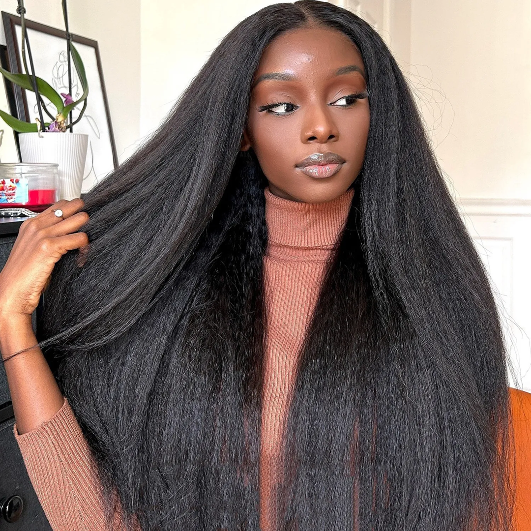 Deep Wave Wear & Go Glueless HD 4X6 Lace Closure Perruque de cheveux humains