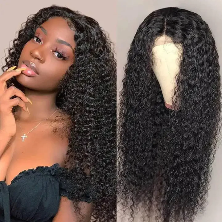 Cheveux droits de Vierge de perruques d'avant de dentelle avec la densité des cheveux de bébé 150% 180%