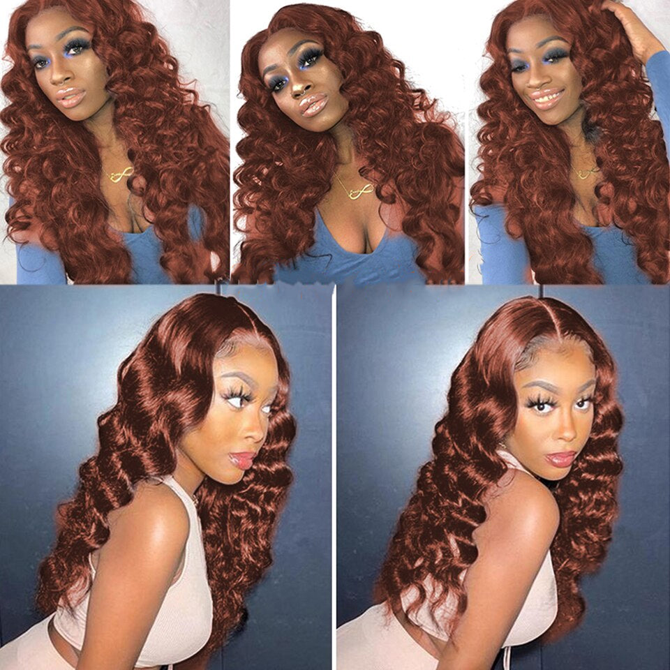 Lumiere #33 loose wave 3 Bundles Deal Virgin Human Hair Extensions