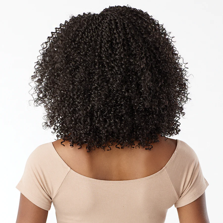 Curls Kinky Hair 180% Density 13x4 HD Lace Wig 3D Dome Cap 100% Human Hair Wig