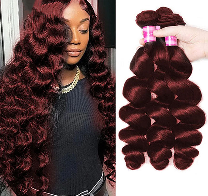 # 27 Extension de cheveux humains vierges de vague de corps brun clair 3 faisceaux