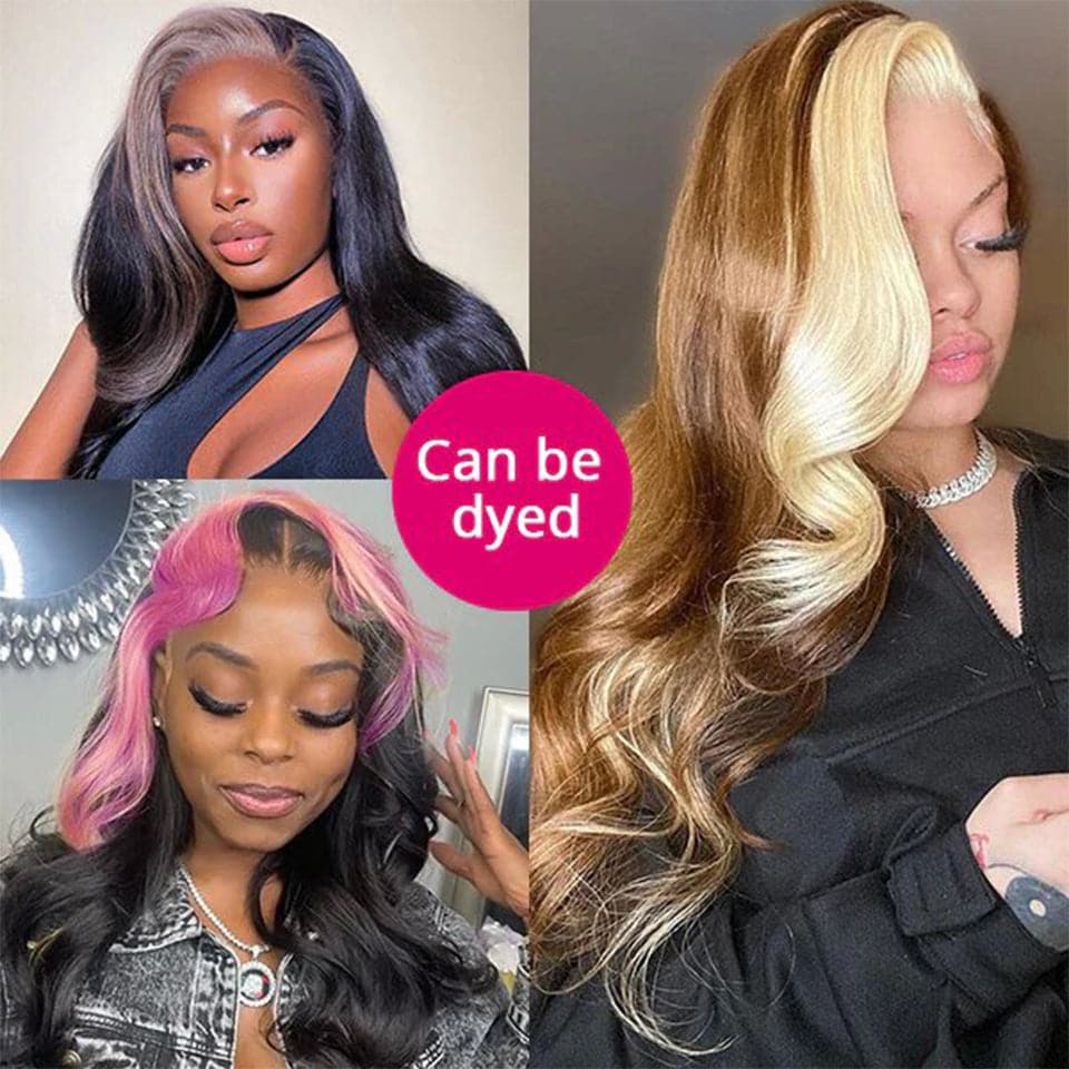 Body Wave 3 Bundles avec 4x4 HD Lace Closure Bundle de cheveux naturels avec 613 Blond HD Lace Closure