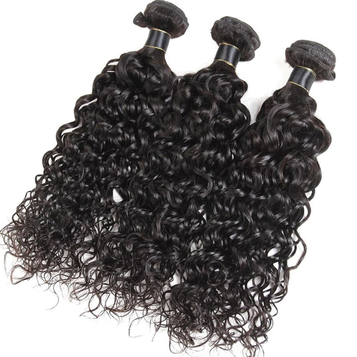 lumiere Peruvian Water Wave Virgin Hair 3 Bundles Human Hair Extension 8-40 inches - Lumiere hair