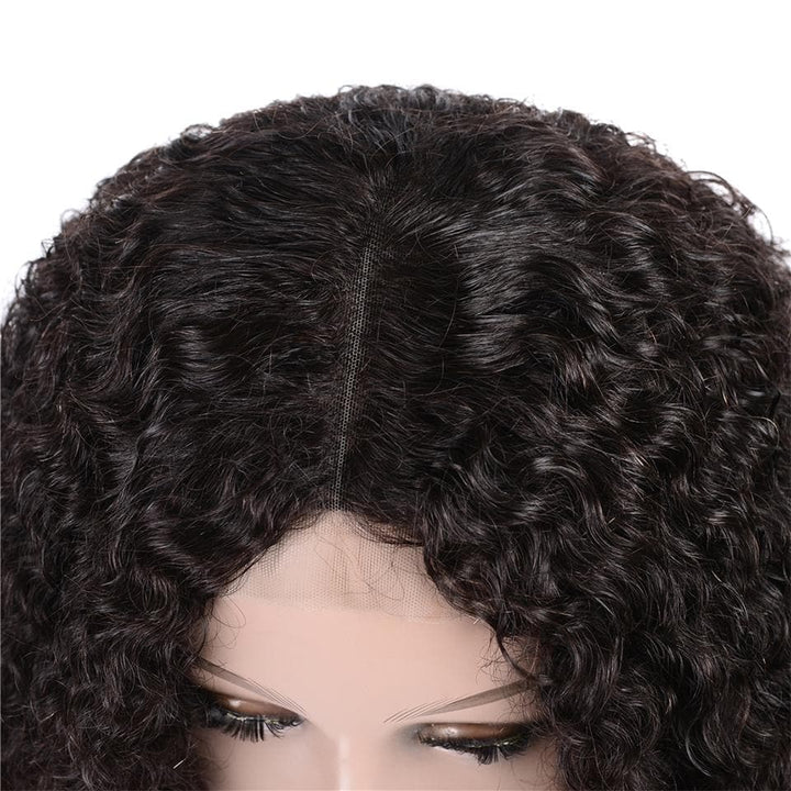 Lumiere Kinky Curly Lace Frontal / Closure Wigs Virgin Human Hair With Baby Hair - Lumiere hair