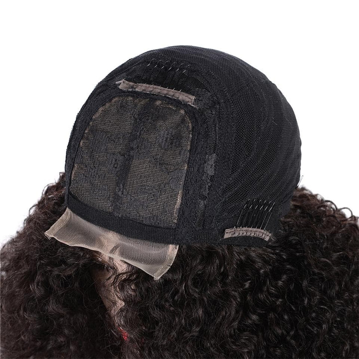 Lumiere Kinky Curly Lace Frontal / Closure Wigs Virgin Human Hair With Baby Hair - Lumiere hair