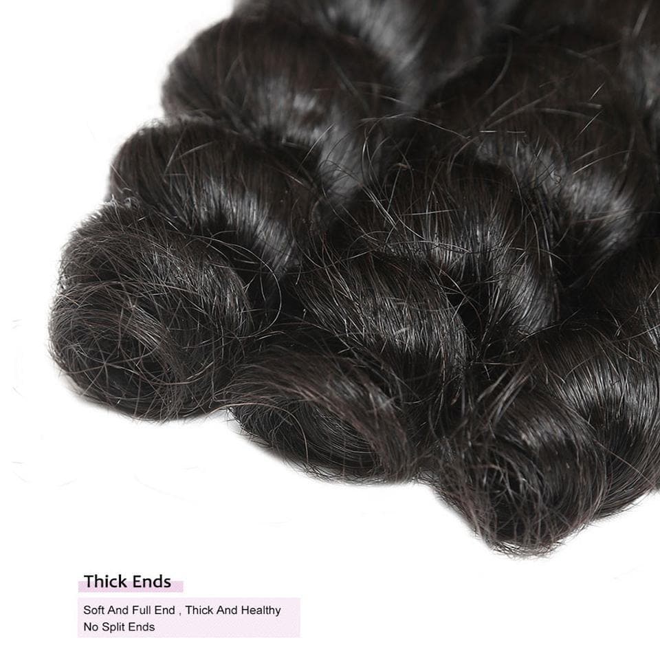 lumiere 1 piece Loose Wave Virgin Human Hair Extension - Lumiere hair