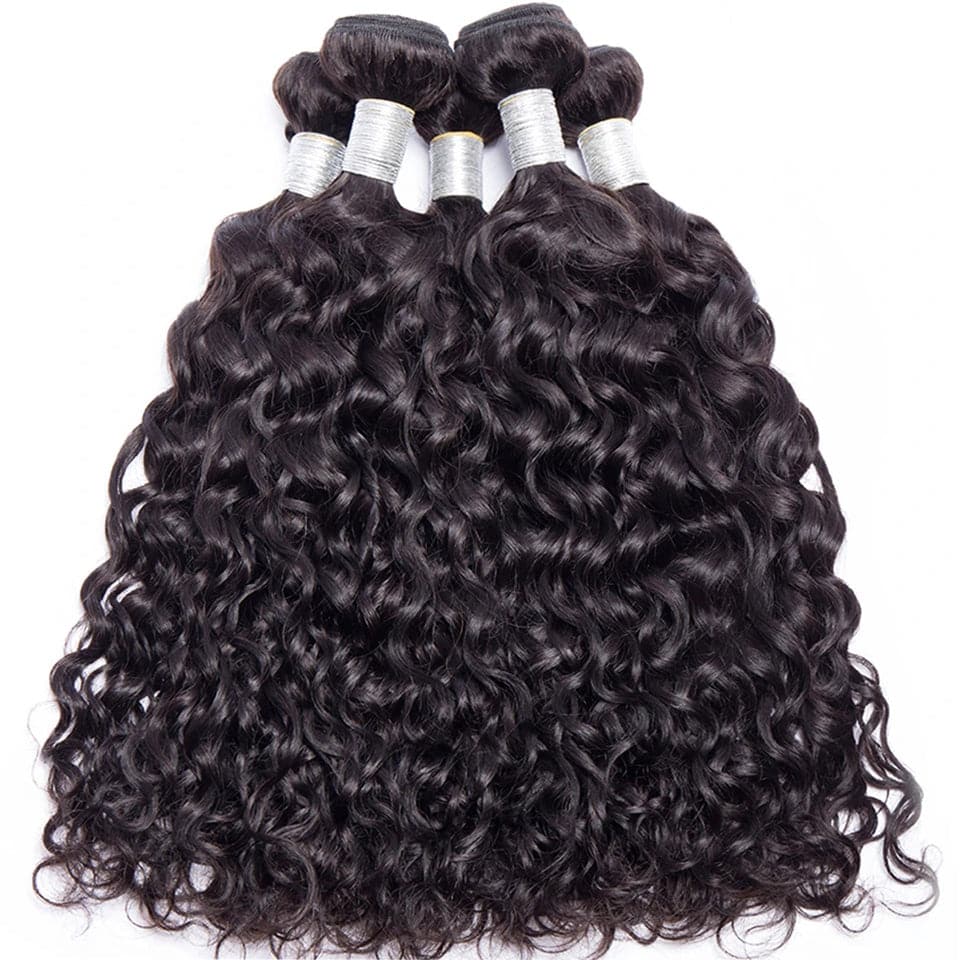 lumiere Indian Water Wave Virgin Hair 3 Bundles Human Hair Extension 8-40 inches - Lumiere hair