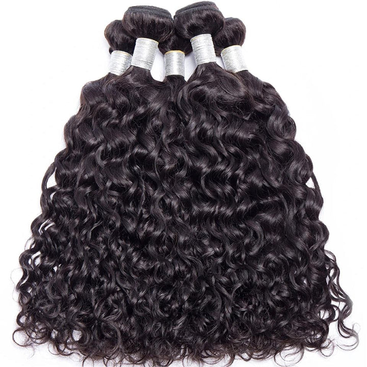 lumiere Indian Water Wave Virgin Hair 3 Bundles Human Hair Extension 8-40 inches - Lumiere hair