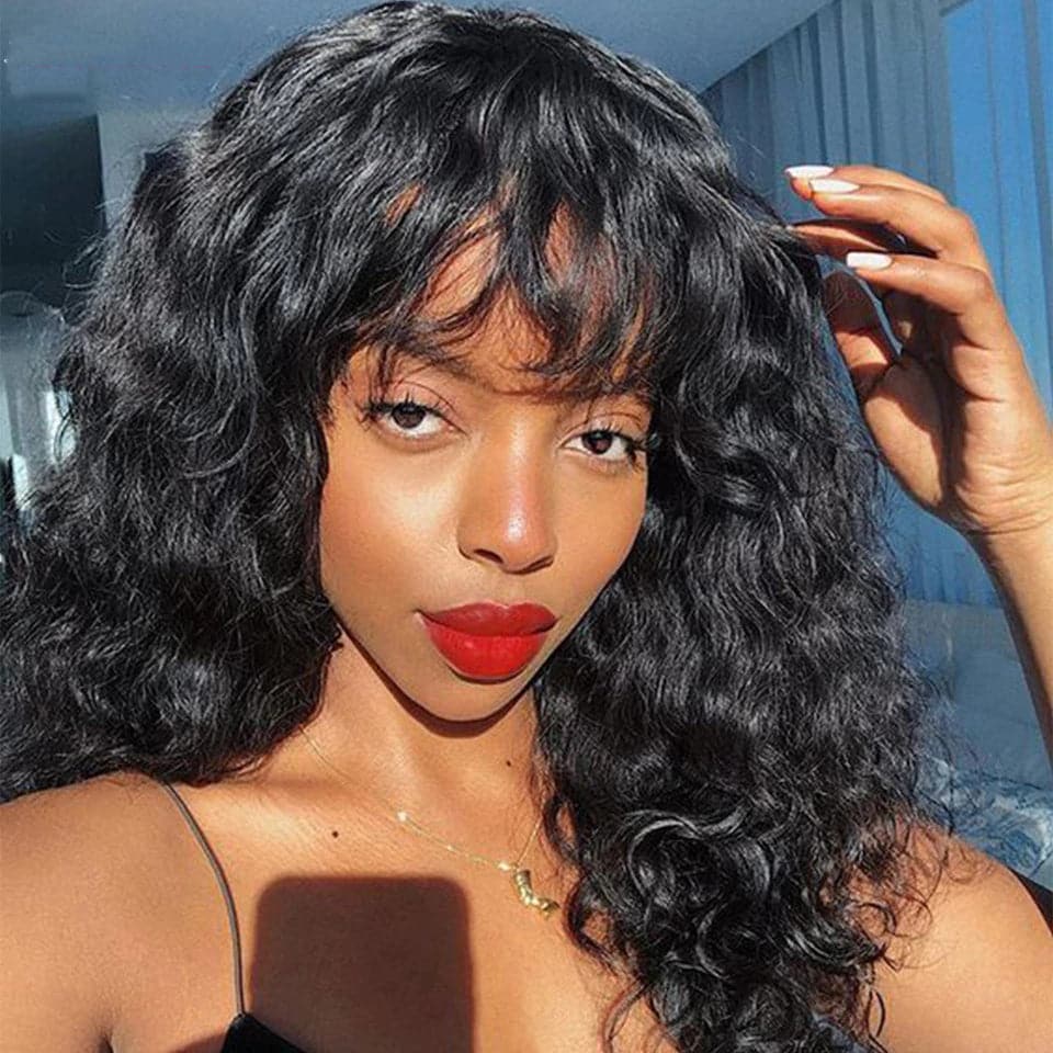 human hair wigs for black women