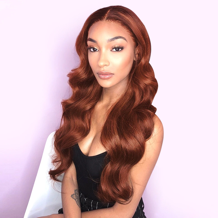 #33 Body Wave 4x4/5x5/13x4 Lace Closure/Frontal 150%/180% Density Wigs For Women