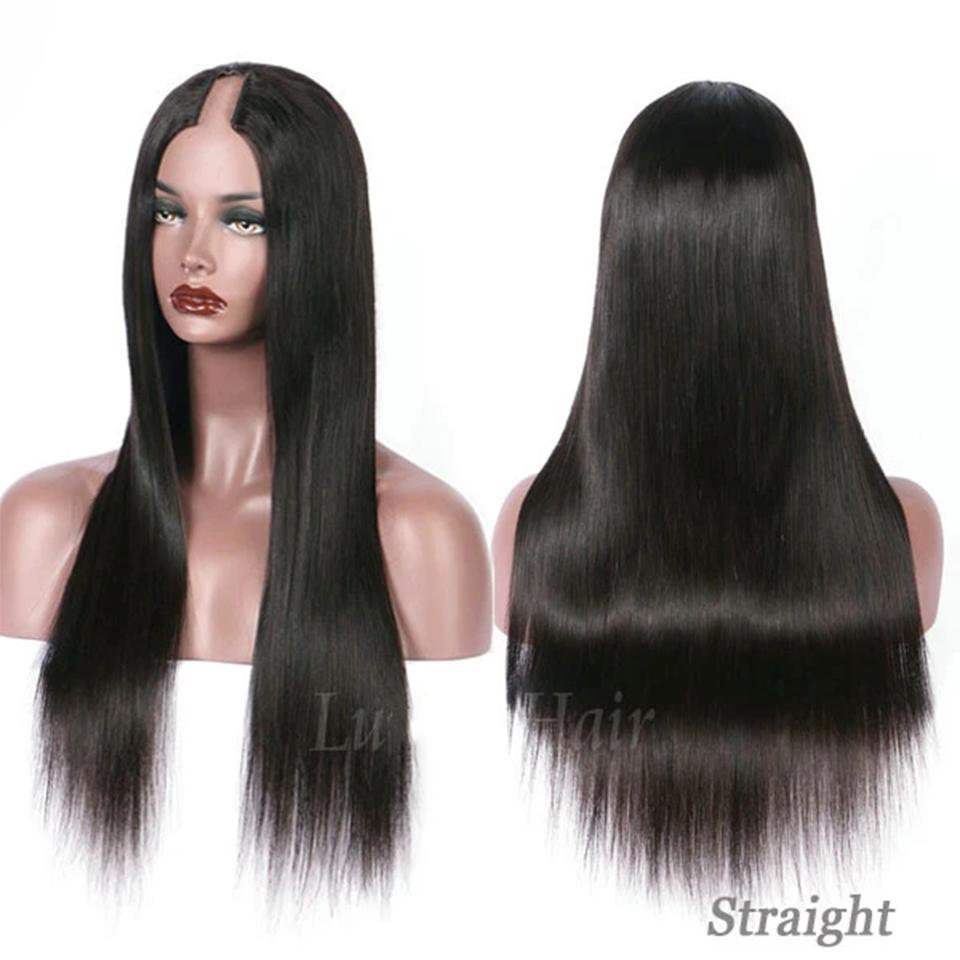Lumiere Hair Straight U Part Human Hair Wig For Black Women