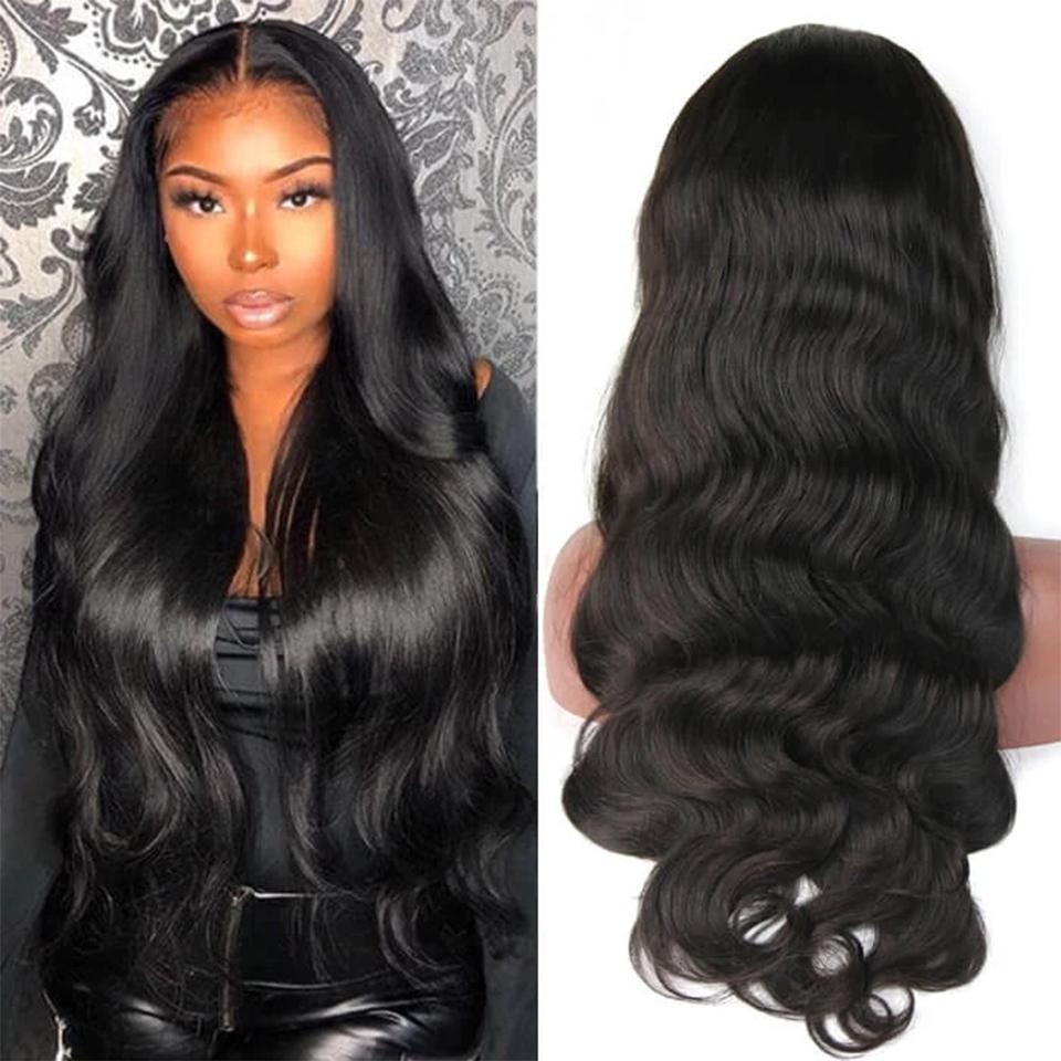 Generic 16Inches Hair Lace Closure Wigs Pre Plucked With Baby Hair