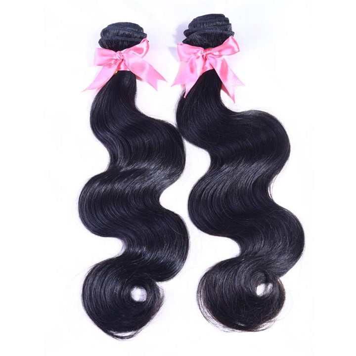 lumiere Hair 2 Bundles Body Wave Virgin Human Hair Extension - Lumiere hair