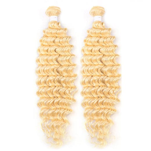 lumiere 613 Blonde Deep Wave 3 Bundles human hair - Lumiere hair