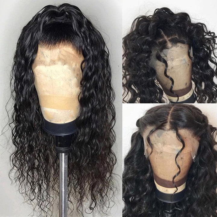 Water Wave 13x4 Lace Frontal & 5x5 Lace closure Human Hair wigs pre-plucked HD Transpatent Lace with baby hair
