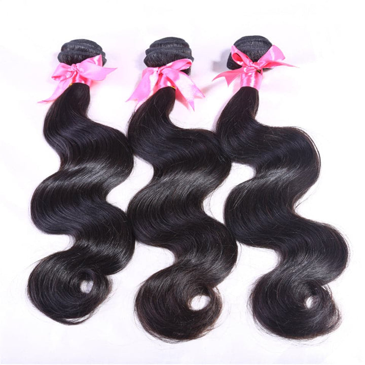 lumiere 3 Bundles Peruvian Body Wave Virgin Human Hair Extension 8-40 inches - Lumiere hair