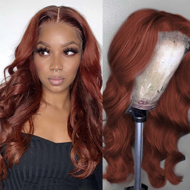 #33 Body Wave 4x4/5x5/13x4 Lace Closure/Frontal 150%/180% Density Wigs For Black Women