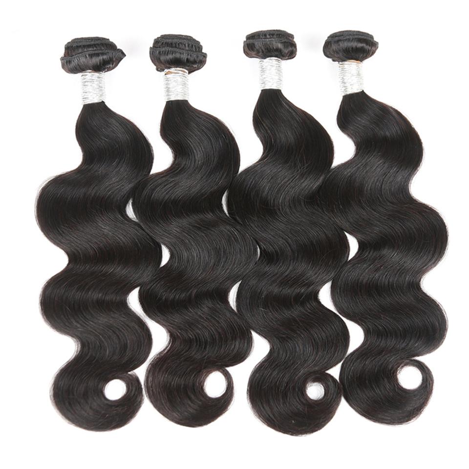 lumiere 4 Bundles Peruvain Body Wave Virgin Human Hair Extension 8-40 inches - Lumiere hair