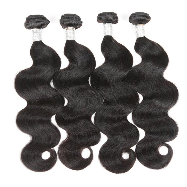 lumiere 4 Bundles Peruvain Body Wave Virgin Human Hair Extension 8-40 inches - Lumiere hair
