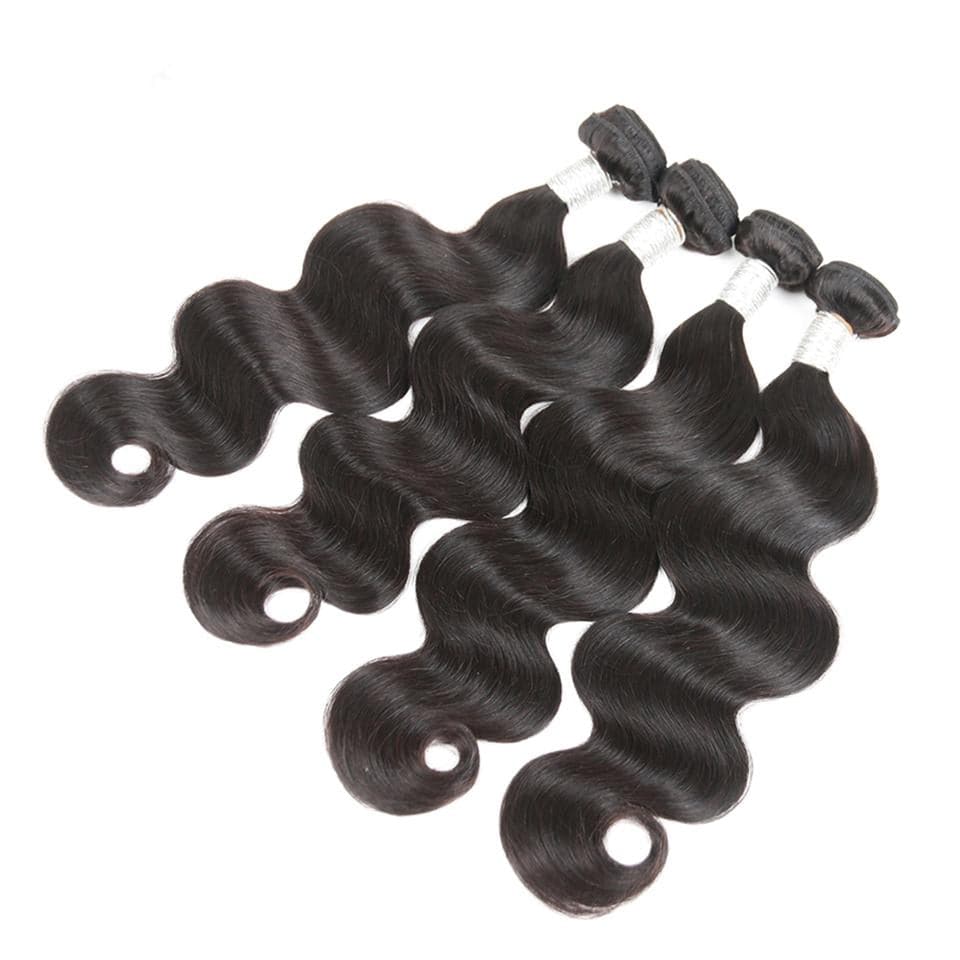 lumiere 4 Bundles Peruvain Body Wave Virgin Human Hair Extension 8-40 inches - Lumiere hair