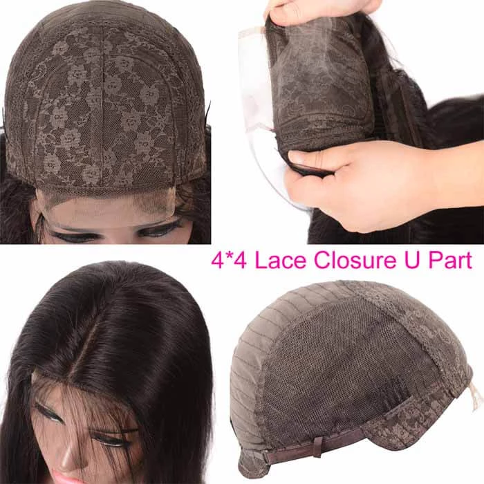 Ginger with 613 Blonde Straight Lace Front Human Hair Wigs For Women