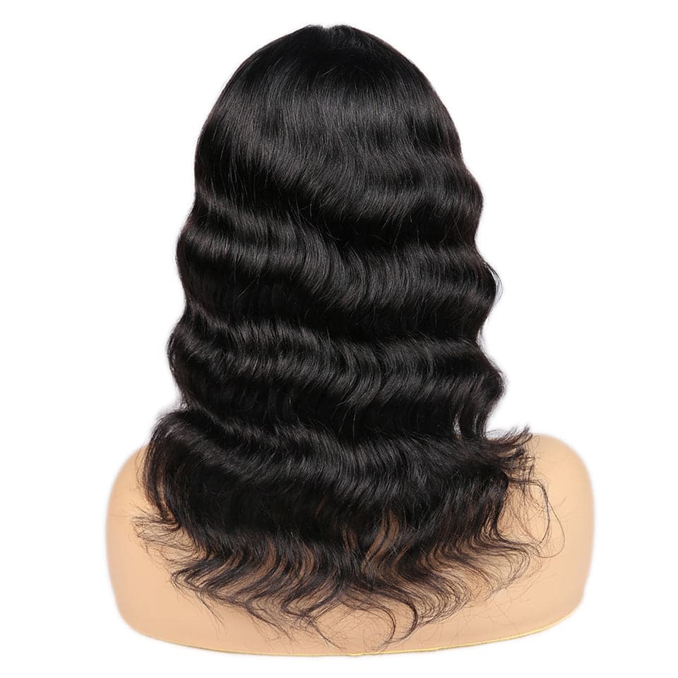 Loose Deep Short Bob 13X1 T-Part Lace Front Human Hair Wig