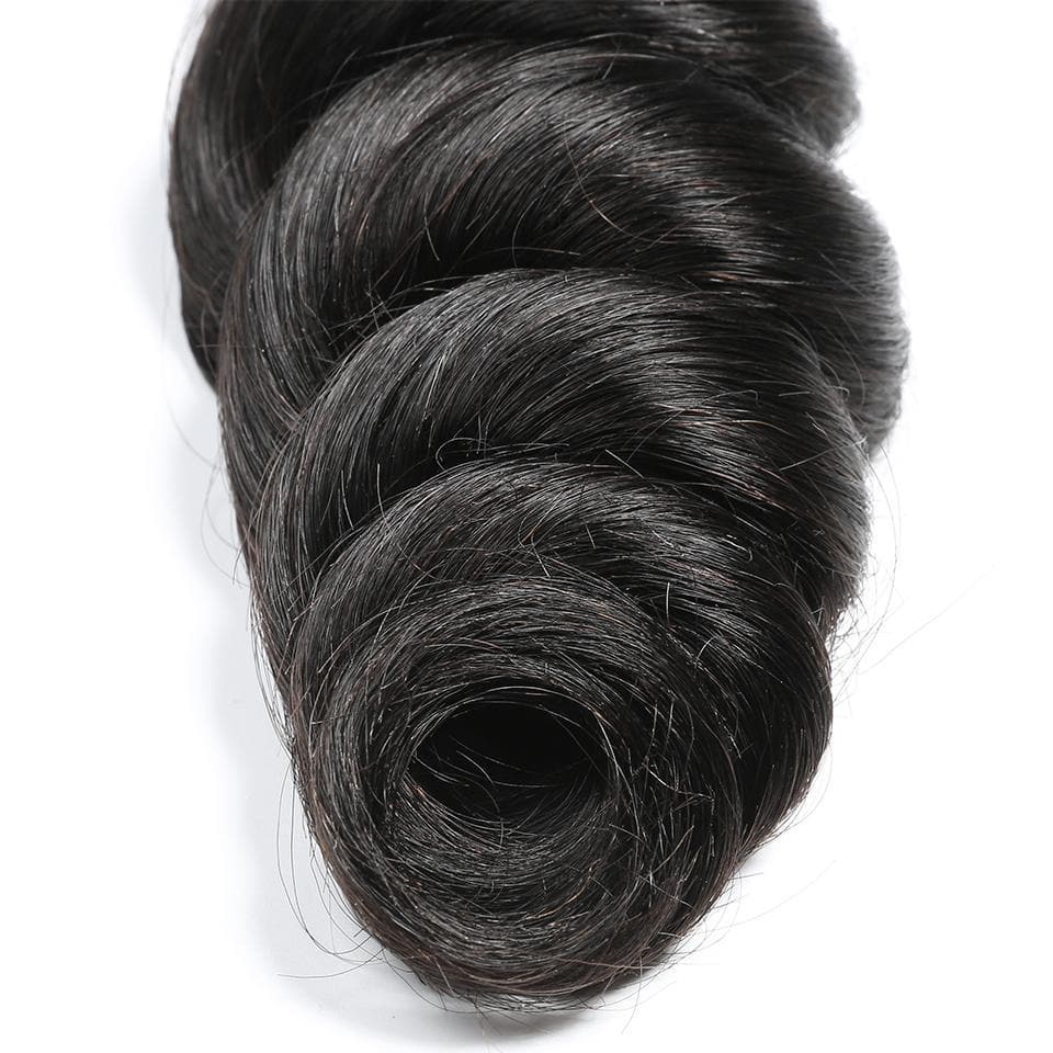 lumiere Hair One Piece Loose Wave Virgin Human Hair 4x4 Lace Closure - lumiere Hair