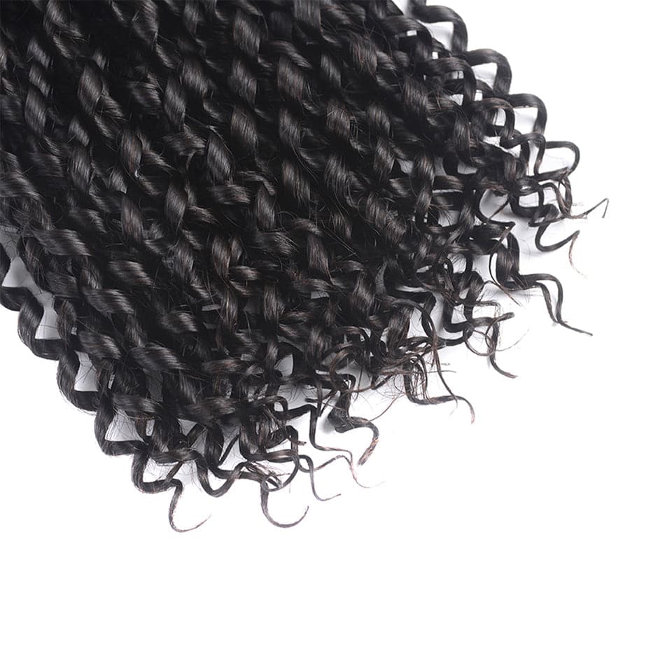 Lumiere Hair Pixie Curly Human Hair Bundles With 13x4 HD Lace Frontal Brazilian Virgin Hair Extensation