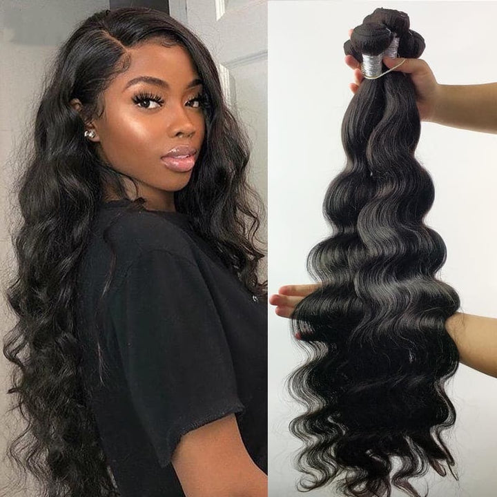 lumiere 4 Bundles Peruvain Body Wave Virgin Human Hair Extension 8-40 inches - Lumiere hair