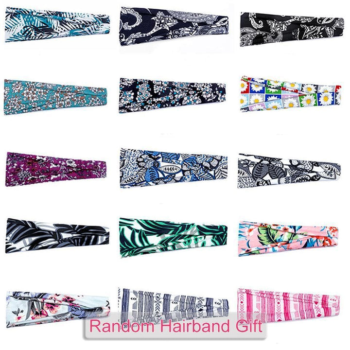 #613 Headband Water Wave Full Machine Made None Lace Wig Human Hair
