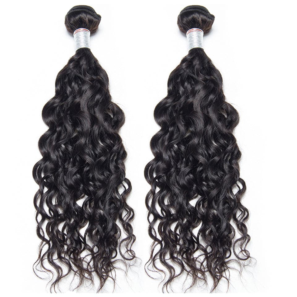 lumiere 2 Bundles water wave Virgin Human Hair Extension - Lumiere hair